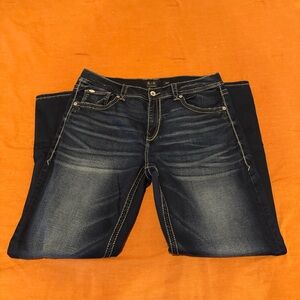 Buckle BLK Dark Blue Bootcut Jeans